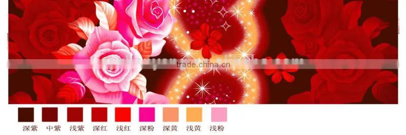 100% bedsheet 3d polyester fabric home textile fabric brushed soft fabric of china