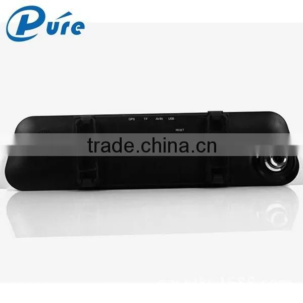 Double Camera Video Car Recorder Rearview Mirror Car Black Box Dual Lens 4.3 Inch Car Camera Recorder