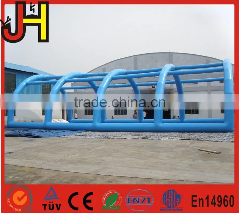Air sealed 20m long inflatable tent, inflatable paintball sport arena, mega arena inflatable