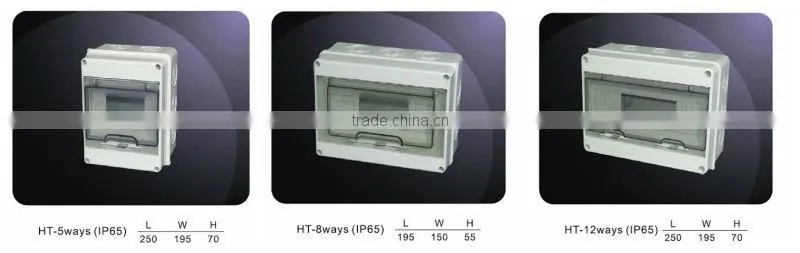 5Ways HT Waterproof Plastic Distribution Enclosure