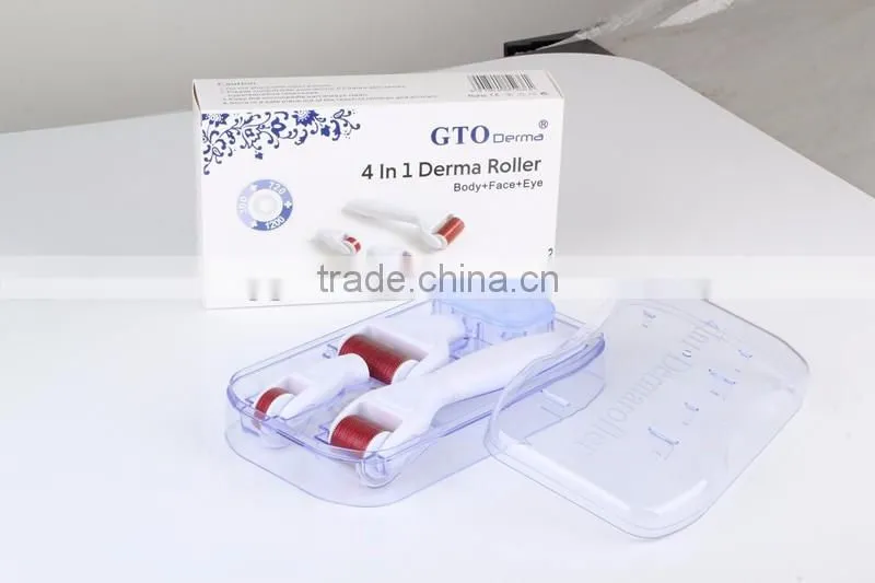 Manufacturer Low Price Medical Grade Stainless Steel 4in1 Derma Roller
