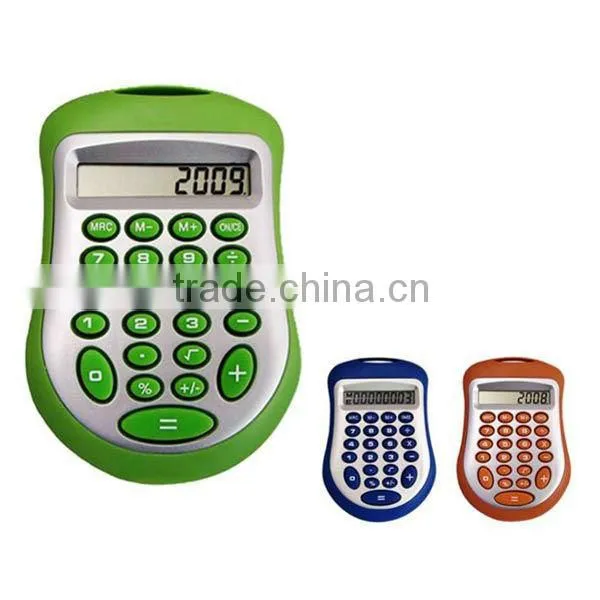 promotional gift cheap 8 digit solar powered electronice calculator/big button flat calculator