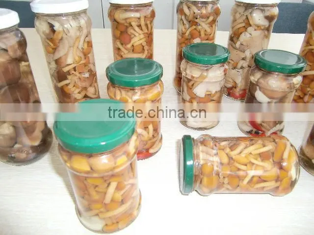 canned boiled nameko mushroom