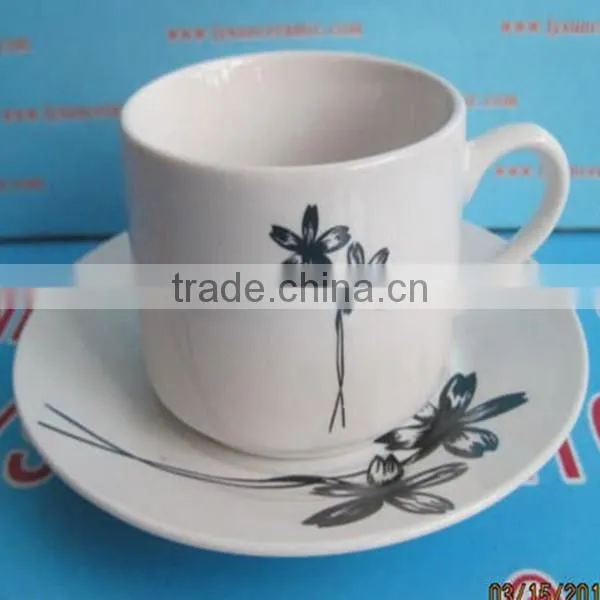 Custom logo printed waxed disposable coffee paper cup