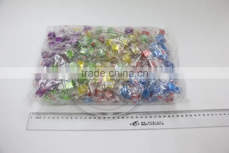 Fancy Fruity Cube Milk Candy In Bulk