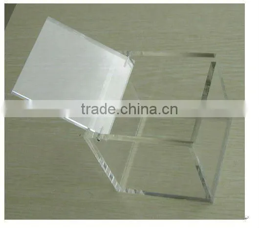 2013 custom acrylic hinge box
