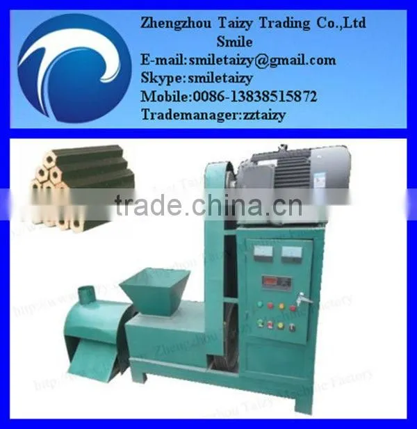 Cocoa nut shell charcoal briquette machine and charcoal machine for hot sale
