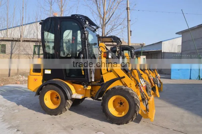 CE top quality 800kg capacity ZL08 mini wheel loader