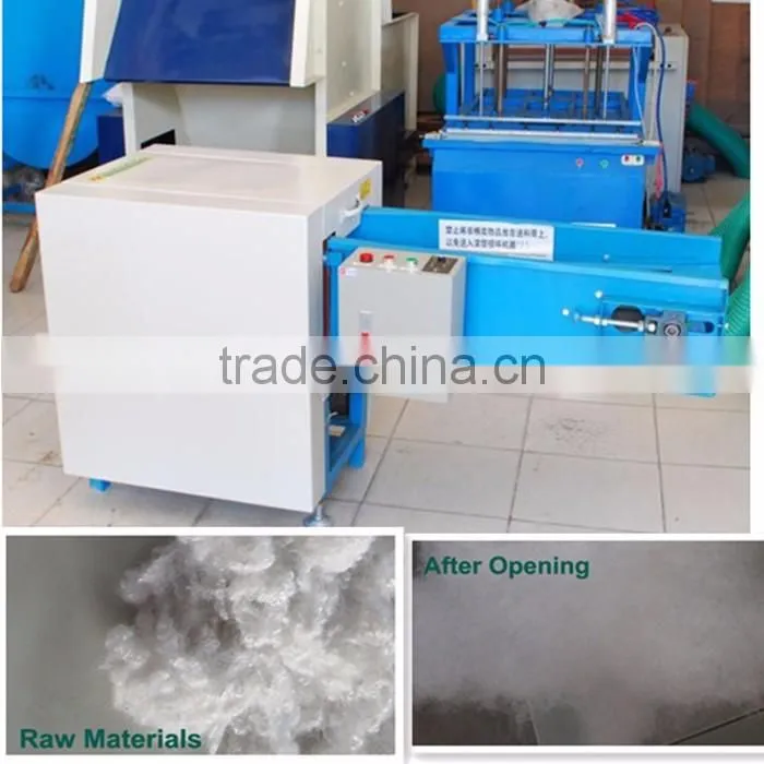 zhengzhou supply Automatic wool cotton polyester fiber opening machine for sales
