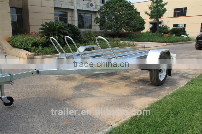 2015 hot sale ! Galvanized Motorcycle trailer