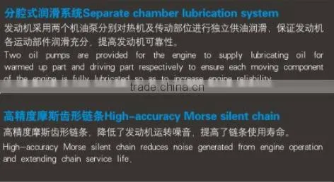 2016 new design genuine zongshen water cooled 250cc engines