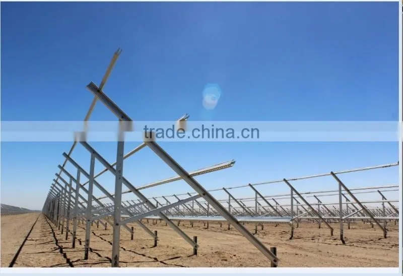 Wholesale alibaba China steel company Solar Photovoltaic Stents Provide To Europe home solar system