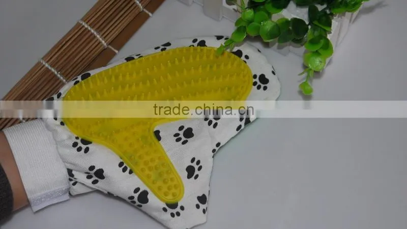 Pet supplies pet brush gloves kit