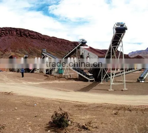 Silica sand /quartz sand crushing &screening&washing plant 20-500t/h