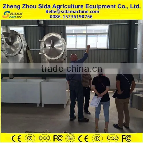 supply full automatic potato starch grinding drying processing machine