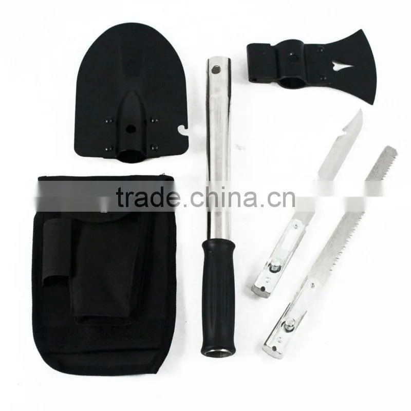 9 in 1 Multi-Use Mini Shovel / Axe | Hammer | Knife & Carrying Case