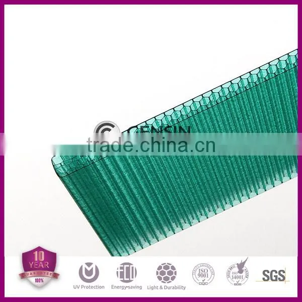 Polycarbonate Hollow Sheet with Clips 600mm/800mm/1040mm