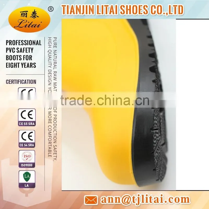 PVC safety boots,,rian boots,s4steel toe boots,