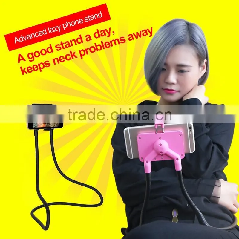 2017 Rgknse/Lcose RK-L2 Universal Long Arm Lazy Mobile Phone Stand neck Holder Flexible Bed Desk Table Bracket