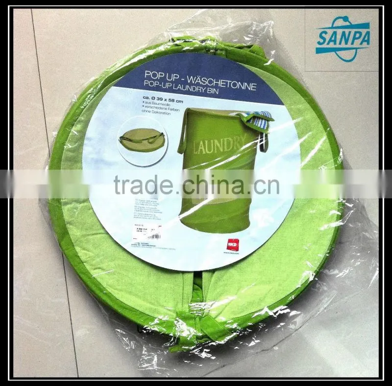 Household Round Pop Up Laundry Hamper