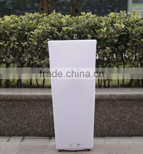 FO-9522 Tall Square LED LED Illuminate Flower Pot for decor