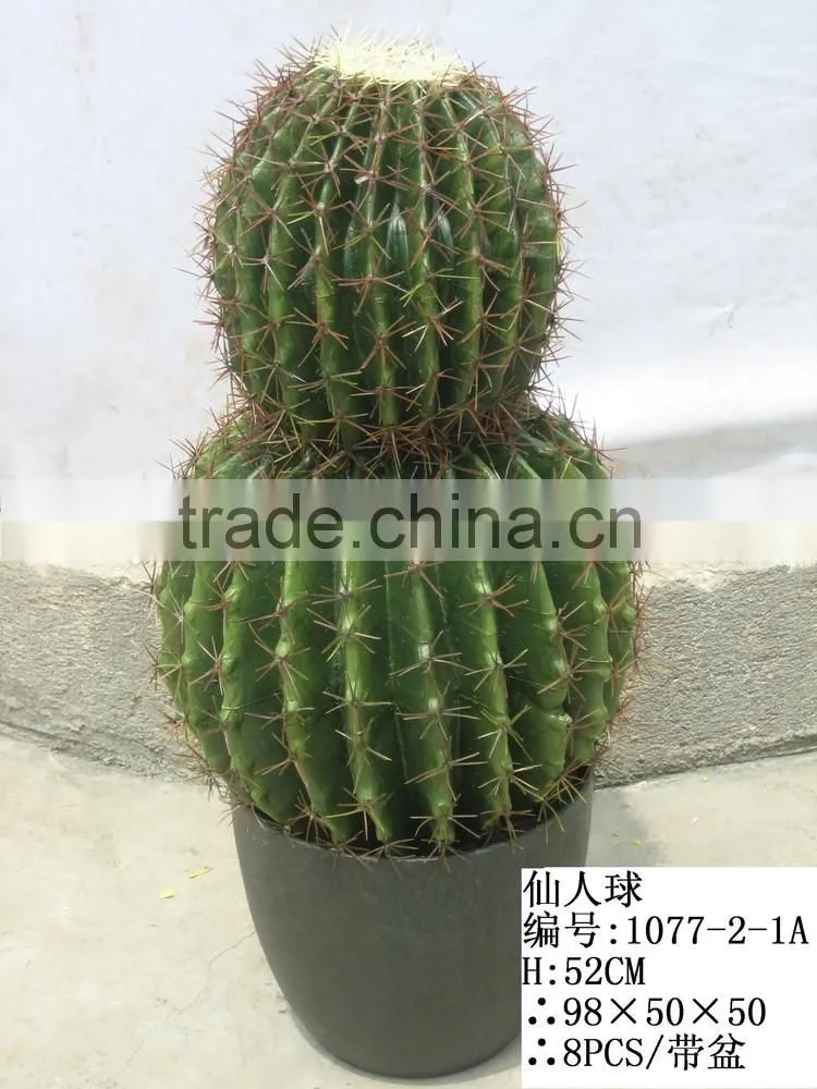Outdoor artificial cactus bonsai