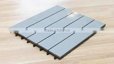 Easy Install ECO-FRIENDLY building material Interlocking plastic base deck tile