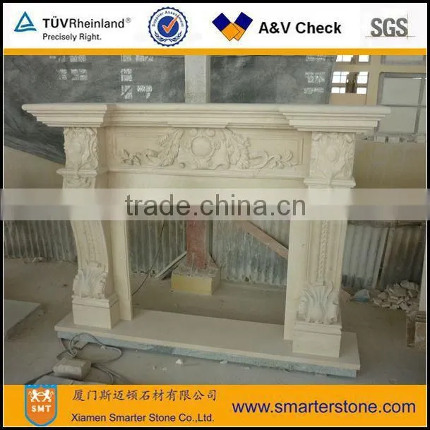 Roman Style Marble Fireplaces
