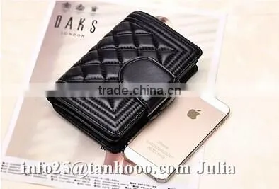 Wholesale hand purse/sexy clip/women leather sexy purse