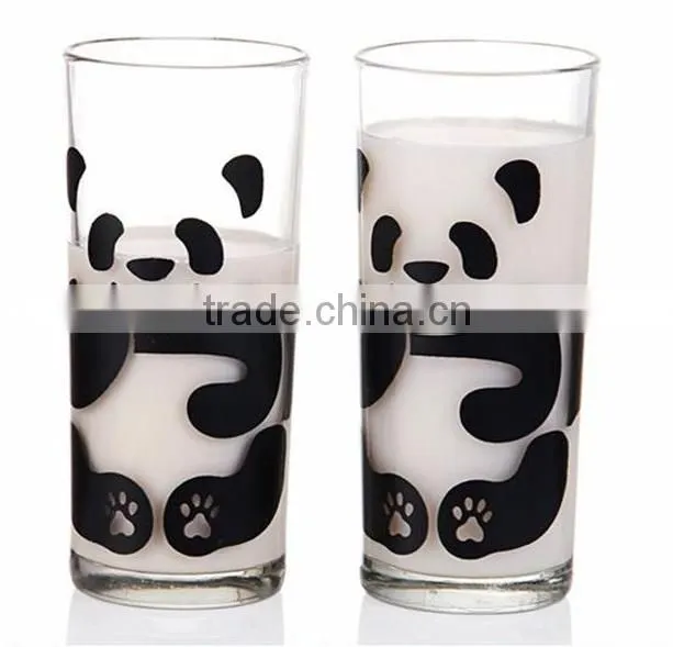 hot selling glass milk cup