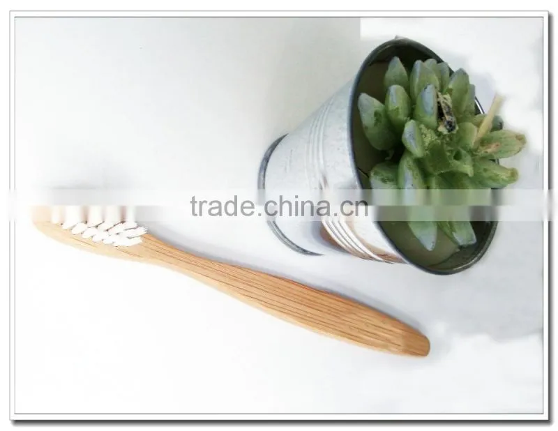 Pure natural green bamboo soft nylon brush adults teenage children oral sanitary ware