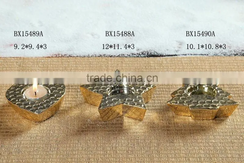 Ceramic tea light porcelain candle holders wholesale