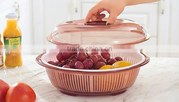 wholesale christmas baskets vegetable washing water drain basket