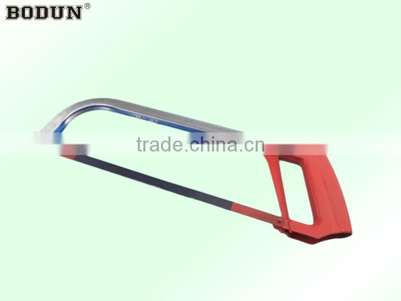 B5011 12" High quality wood cutting square tube hacksaw frame with steel handle