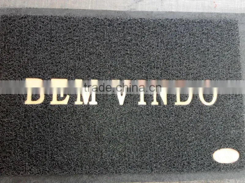 15mm customized pvc coil mat rubberly like soft