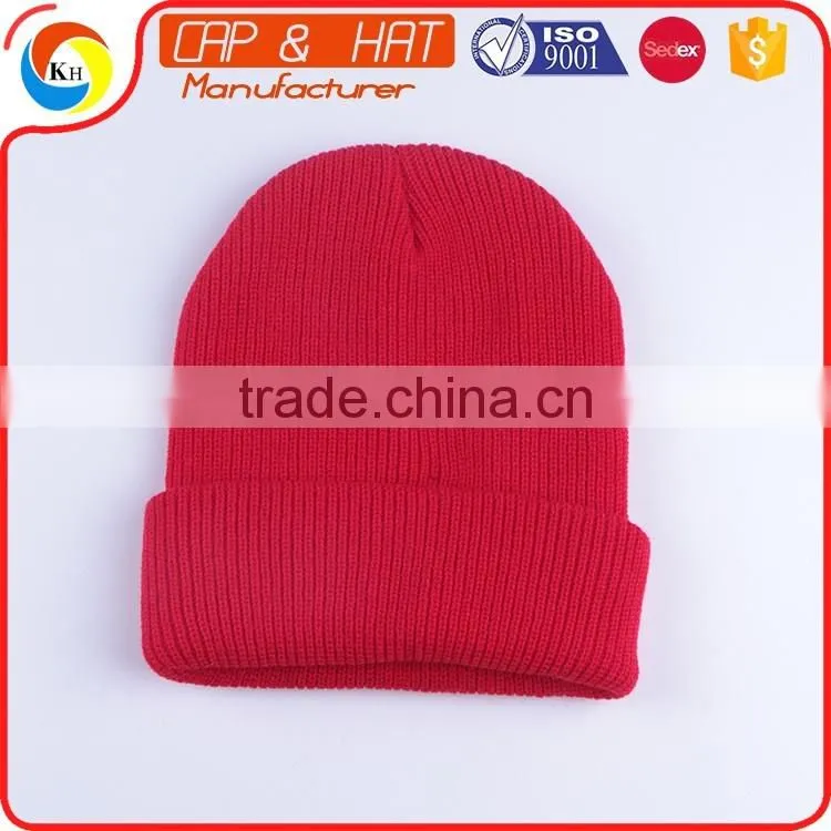 Winter CC Ski Beanie Hats Of 100% Acrylic Kintted