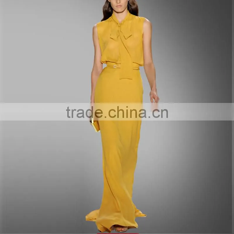 dress manufacturer hot fashion 100% polyester fancy maxi dress