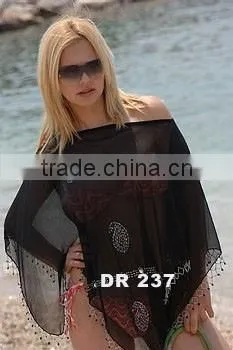 White Sheer Beach Dress