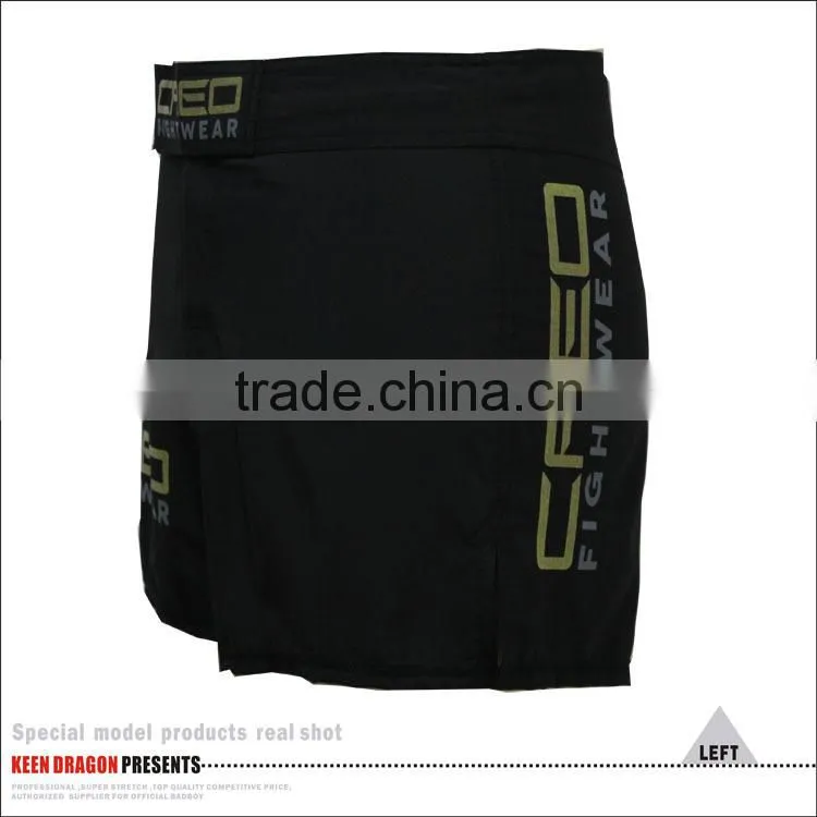 short men's boxing shorts cheap custom mma gear