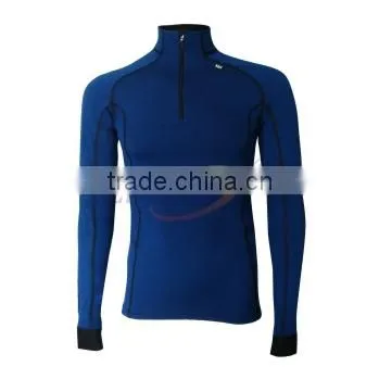 Men long sleeve thermal undershirt