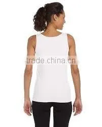 wholesale plain white sport fitness custom tank top