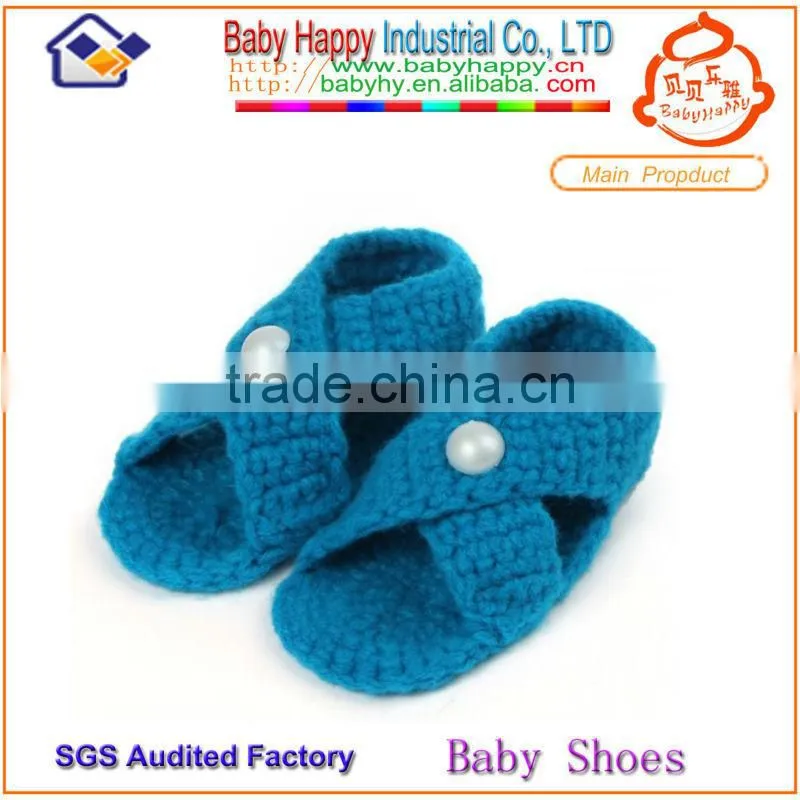 Hot Sale Handmade Wholesale Crochet Baby Shoes Made In China