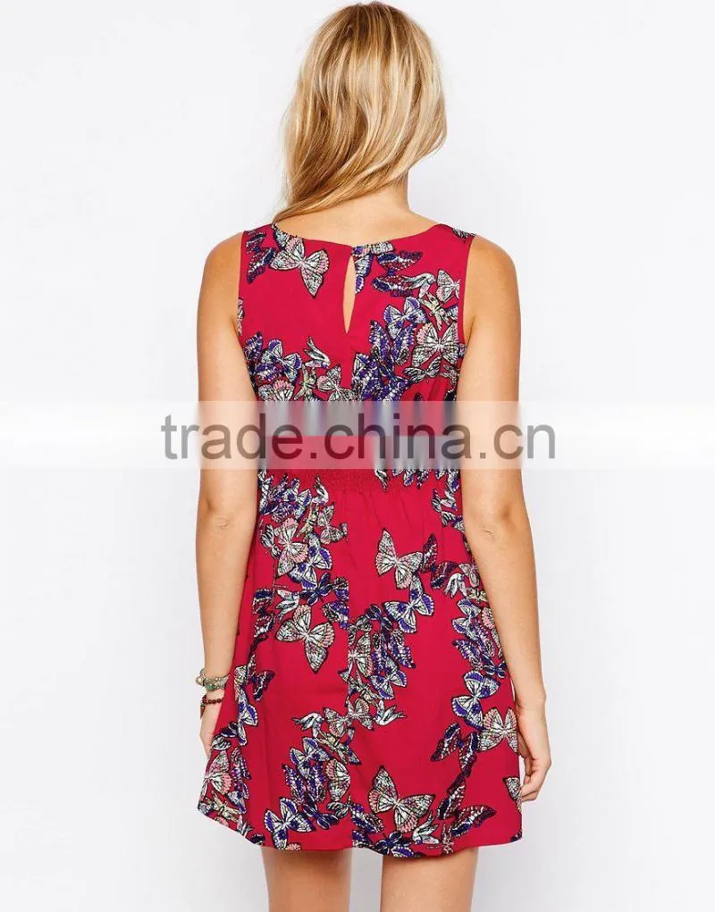 New Look Maternity Tapestry Butterfly Print Dress China supplier