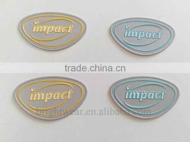 Reflective logo can be customized