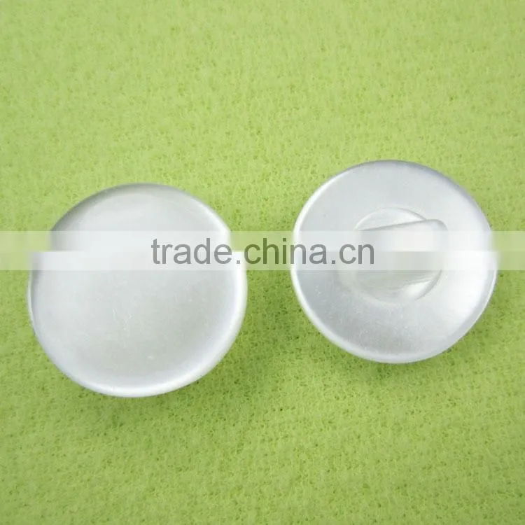 Africa hot sale shirt button crystal transparent white colorful kurta button