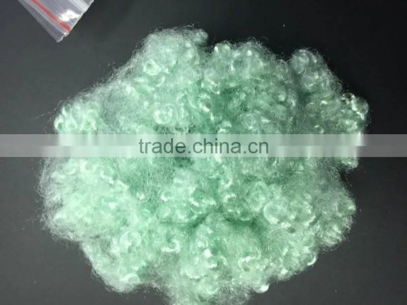 siliconized recycled POLYESTER STAPLE FIBER 0.9d to 15d-POLYESTER FIBER for filling and stuffing