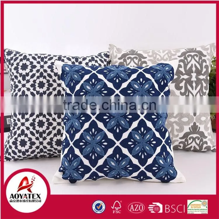 2017 super fashion printing decorative pillow,different design cushion pillow