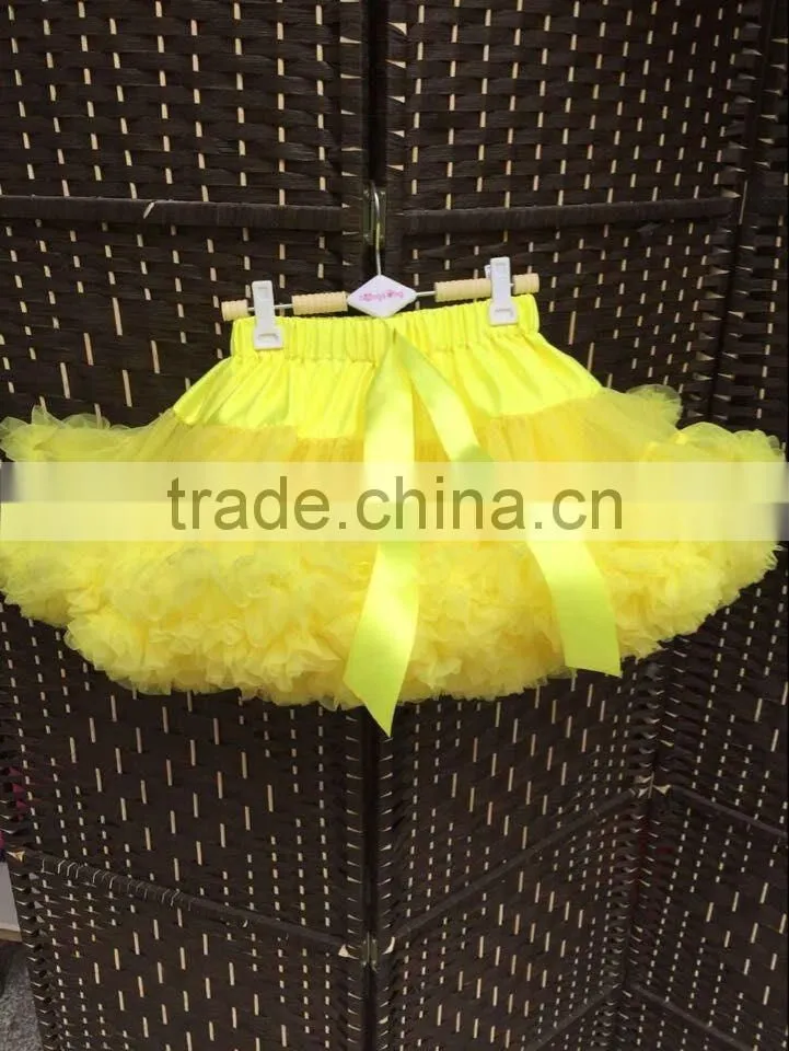Baby Girls Fluffy Chiffon pettiskirt tutu Girls princess skirt Party costume dance wear 20 colors 0-10 Yrs