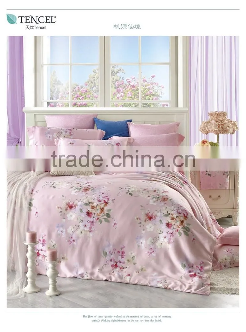 100% luxuriousTencel Printed Bedding Set