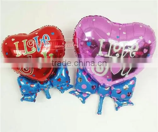Wholesale l love you heart shaped foil balloon